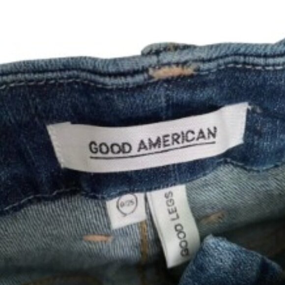 Good American Good Legs Skinny Jeans 25 - Picture 3 of 5